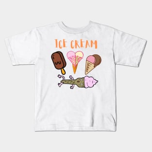 Ice cream Kids T-Shirt